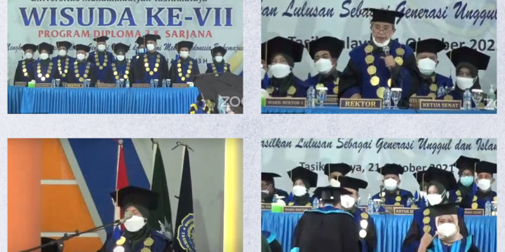 Wisuda ke VII program diploma 3 dan sarjana yang diselenggarakan di Kampus Universitas Muhammadiyah Tasikmalaya