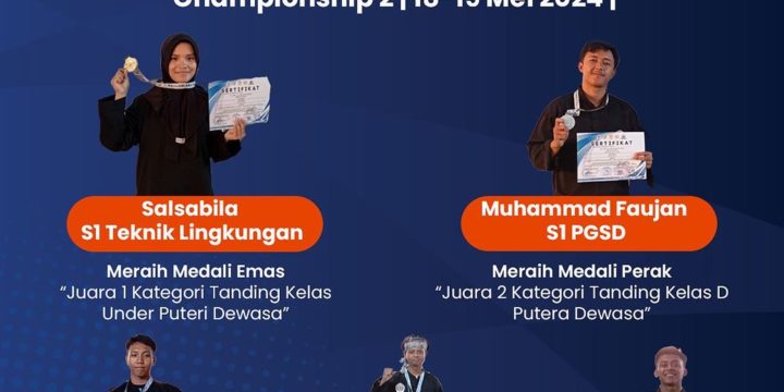 Mahasiswa UMTAS Meraih Medali Dalam Kejuaraan Silat Tingkat Nasional Tasikmalaya Championship