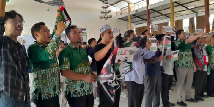 Serentak se Indonesia, Universitas Muhammadiyah Tasikmalaya Turut Aksi Bela Palestina