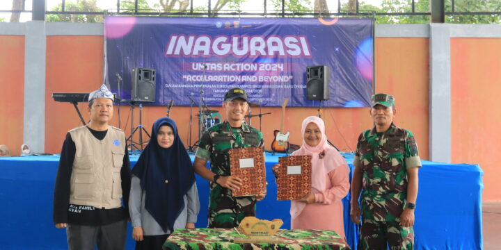 Penandatanganan MoU Antara Brigif Raider 13/Galuh Kostrad dan UMTAS untuk Pendidikan Bela Negara