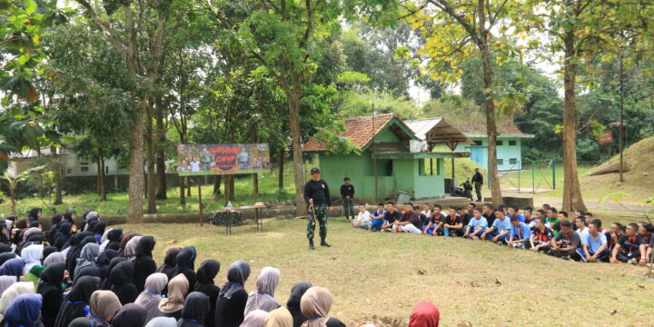 Pelaksanaan Acara Pendidikan Bela Negara dan Outbound UMTAS di Brigif Raider 13/Galuh Kostrad